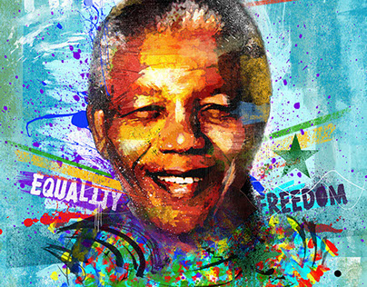 Equality & Freedom - Mandela Tribute (poster)