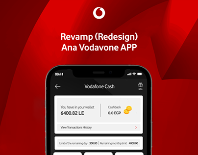 Revamp (Redesign) Ana Vodavone APP