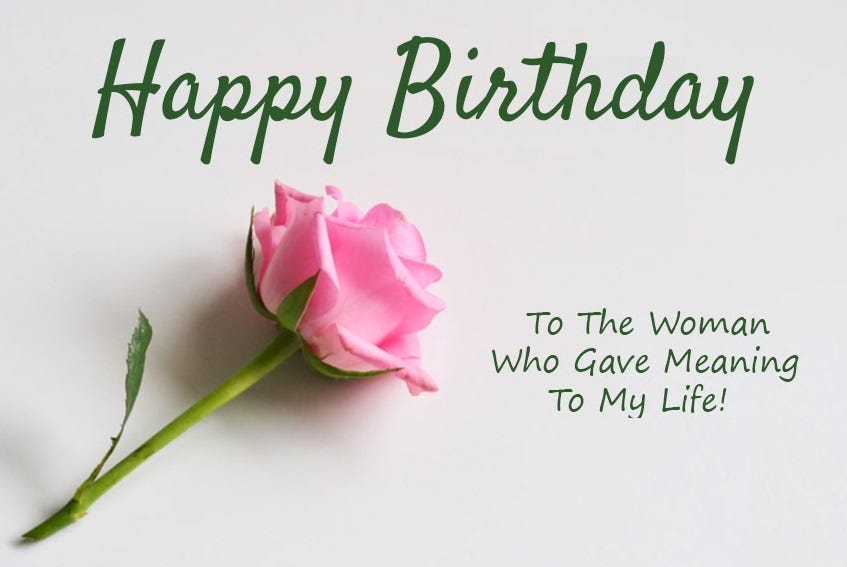 Birthday Wishes for Wife. Birthday is special days for everyone… | by ...