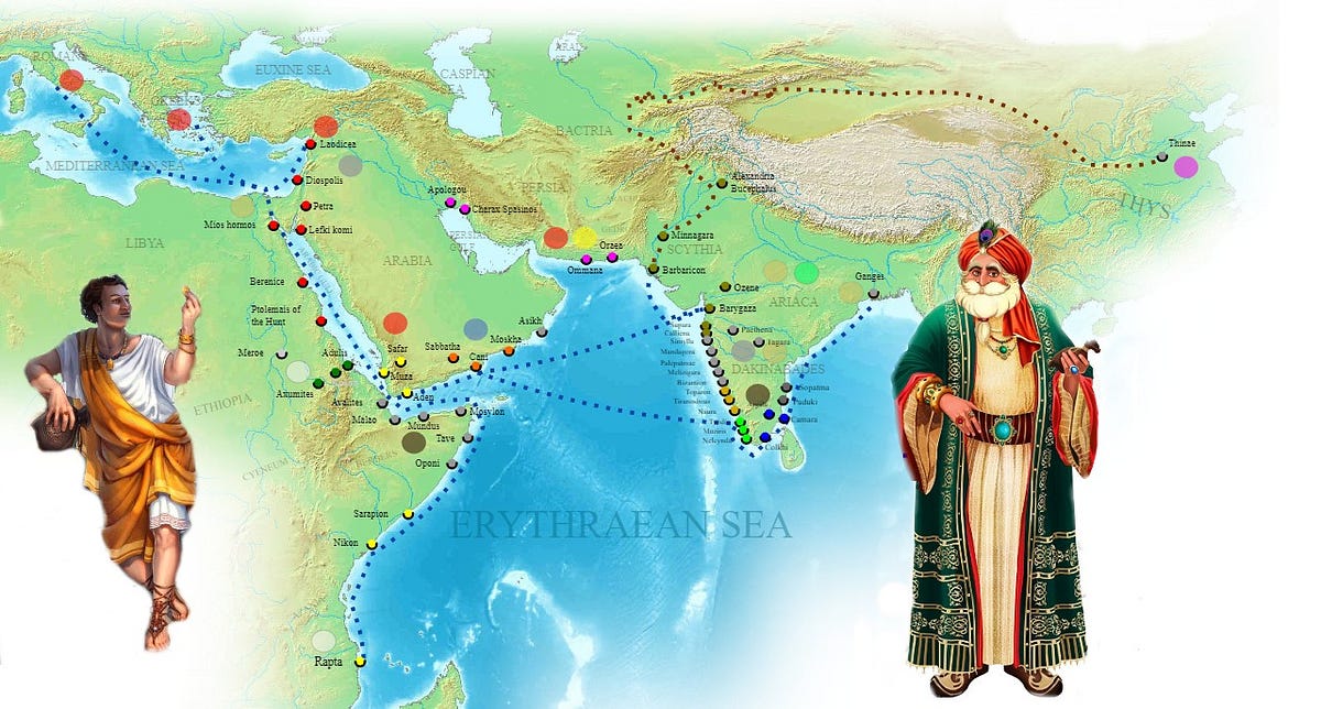 The Fascinating Roman Trade with Ancient India | Short History