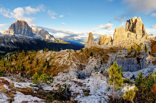 Alta Via No.1 of the Dolomites Hiking Tour