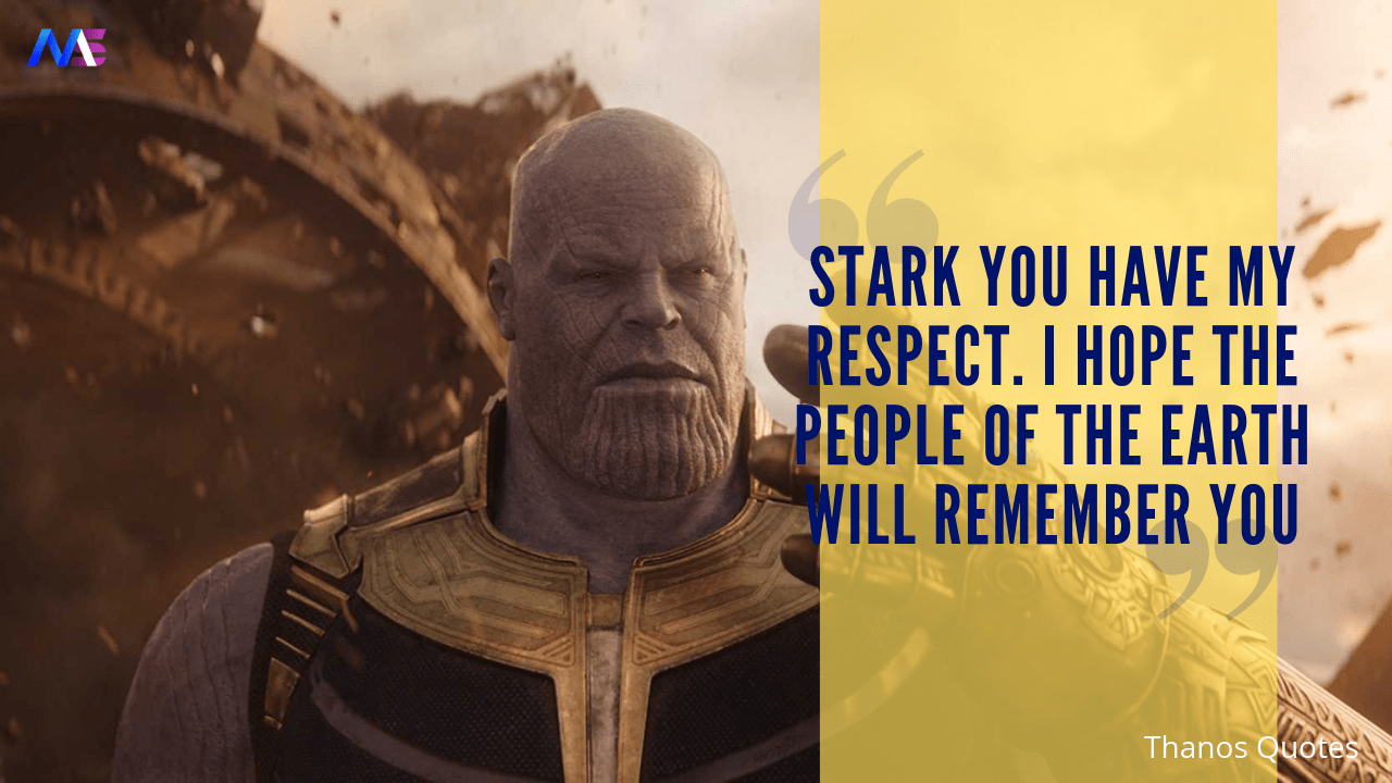 thanos quotes