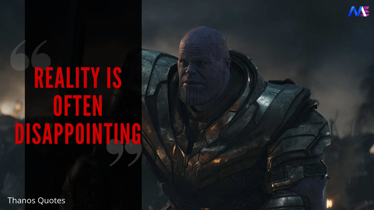 Thanos Quotes