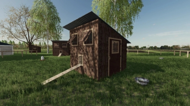 FS22 - Placeable Chicken Coop V1.0