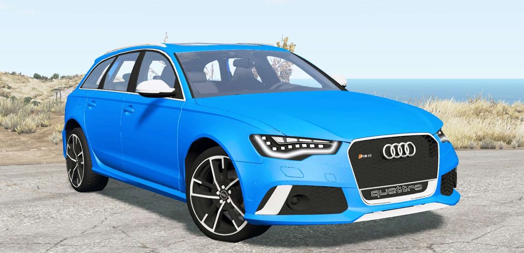 BeamNG – Audi RS 6 Avant (C7) 2013 Car Mod