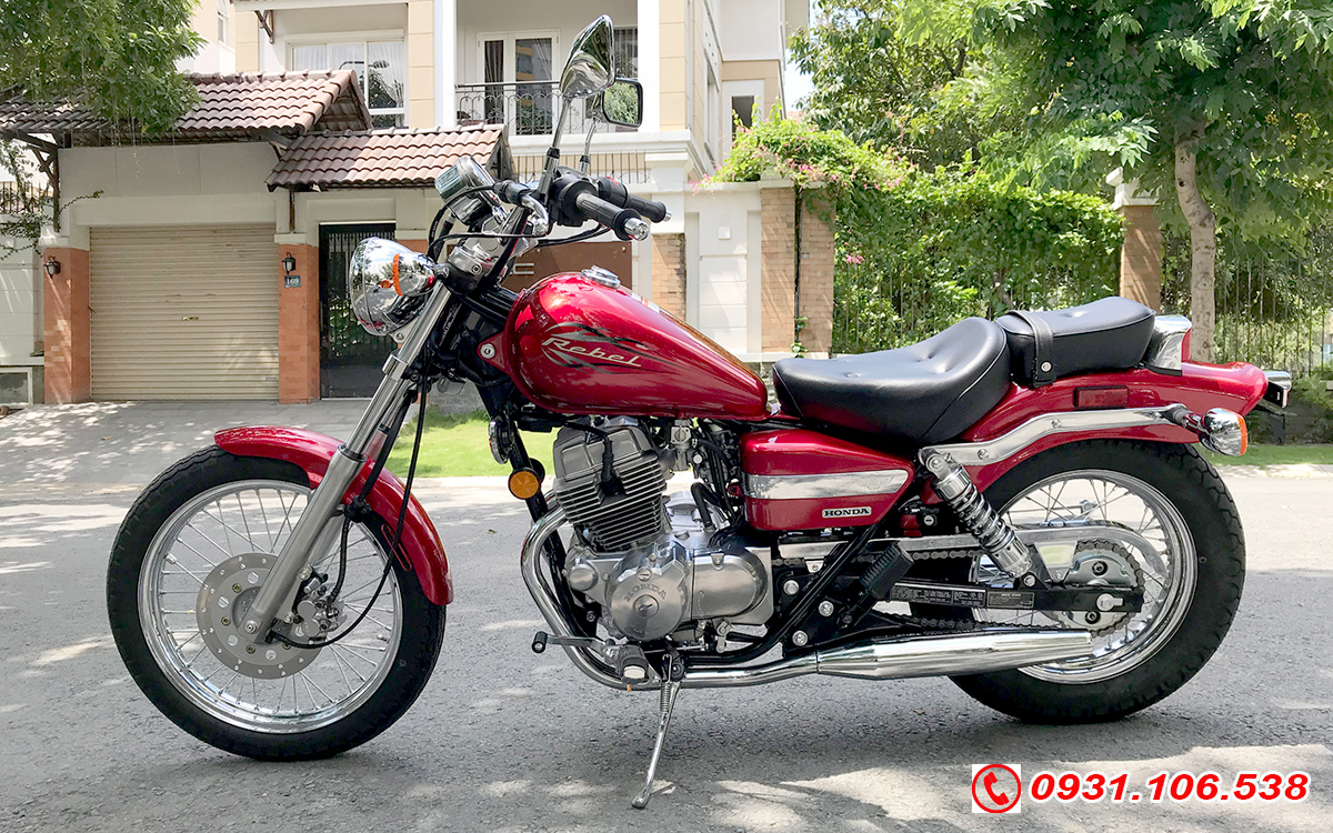 Honda Rebel 250 2016 hàng mới 100% tại Việt Nam đầu năm 2020