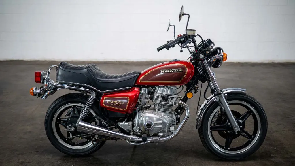 Moto del día: Honda CM400A