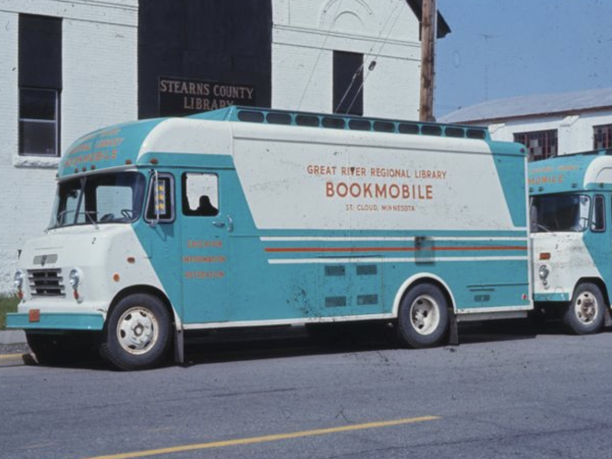 Bookmobiles, Great River Regional Library, St. Cloud, Minnesota