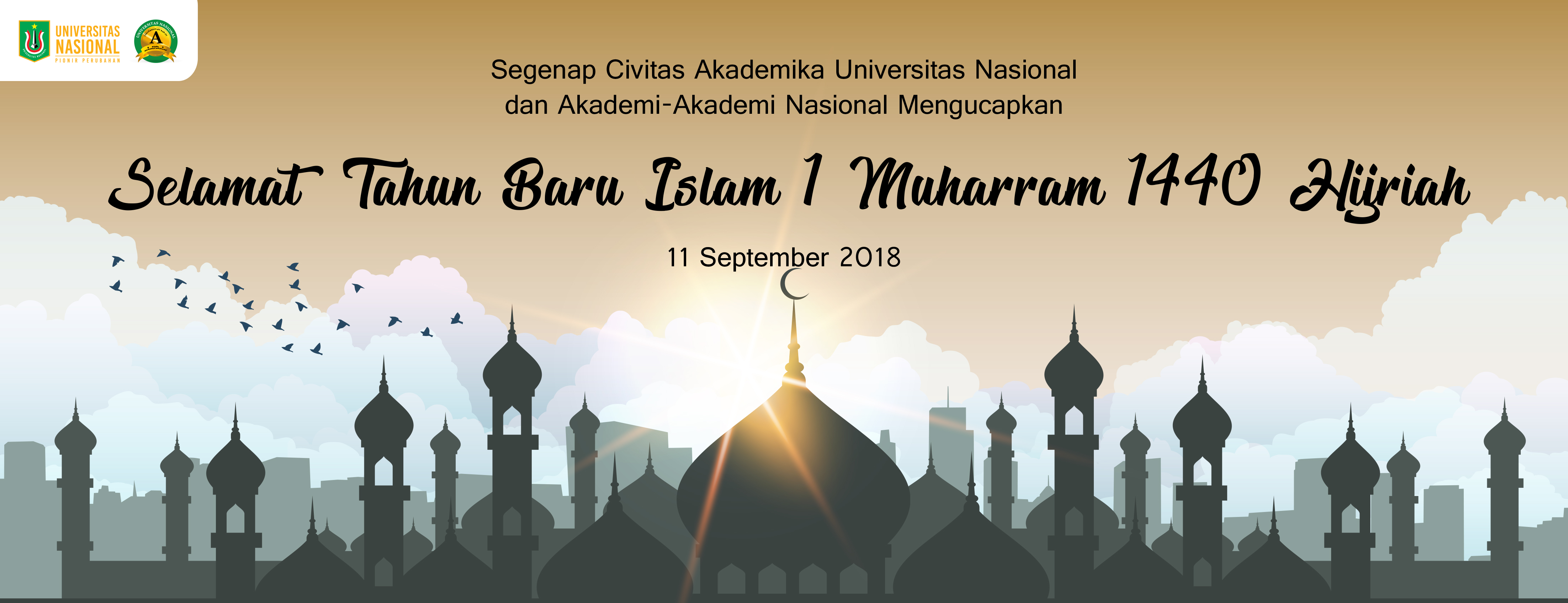 Selamat Tahun Baru Islam 1 Muharram 1440 Hijriah Mpr Unas