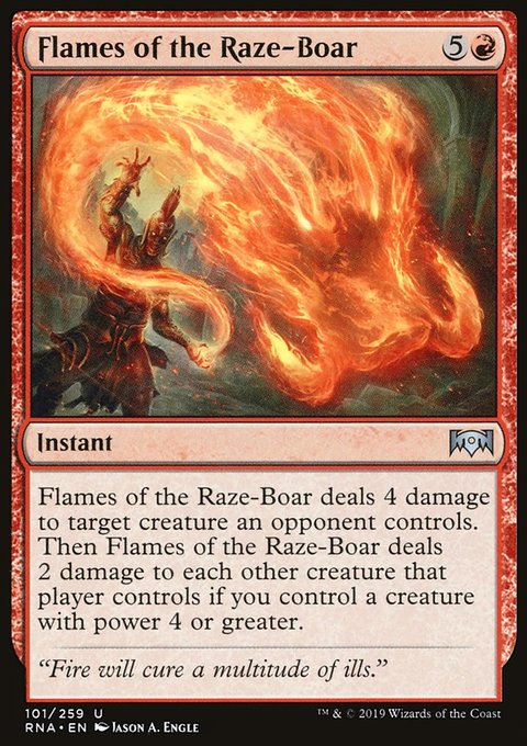 Flames of the Raze-Boar