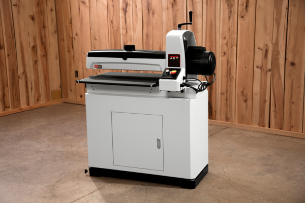 Jet JWDS-2550 25" Open End Drum Sander With Closed Stand - Image 4