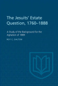 The Jesuits' Estate Question, 1760-1888 cover