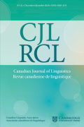 Student Achievement Awards / Prix d’excellence étudiant CLA/ACL 2020 cover