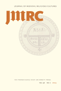 The Journal of Medieval Religious Cultures cover