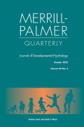 Associations between Early Childhood Temperament Clusters and Later Psychosocial Adjustment cover