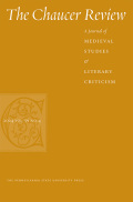 John Metham's "Straunge Style": <i>Amoryus and Cleopes</i> as Chaucerian Fragment cover