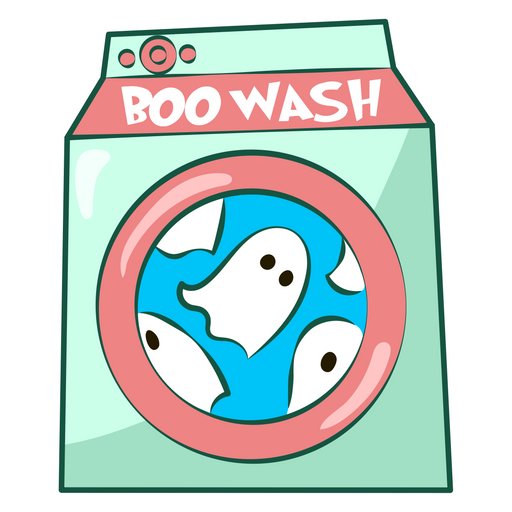 Boo Wash Sticker