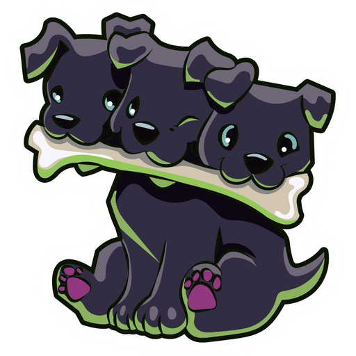 Cerberus Sticker