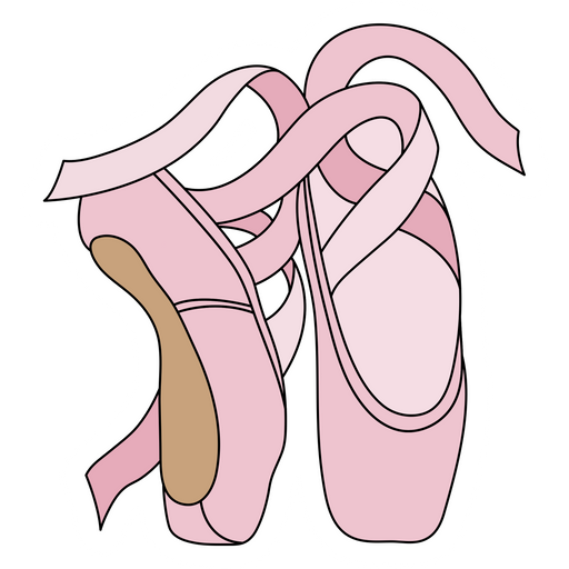 Pointe Shoes Sticker