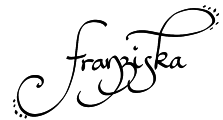 Franziska Schriftzug 2