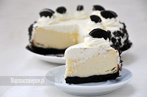 Sernik z oreo