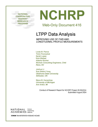 LTPP Data Analysis: Improving Use of FWD and Longitudinal Profile Measurements