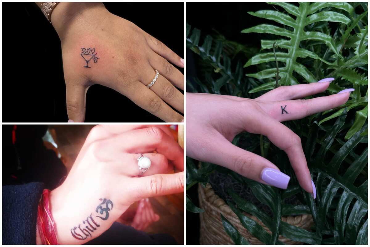 165 Best Finger Tattoo Symbols and Meanings 2023 Designs for Women  Men