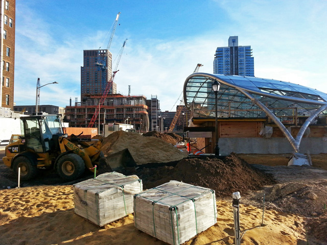 7-Line Station and Hudson Boulevard