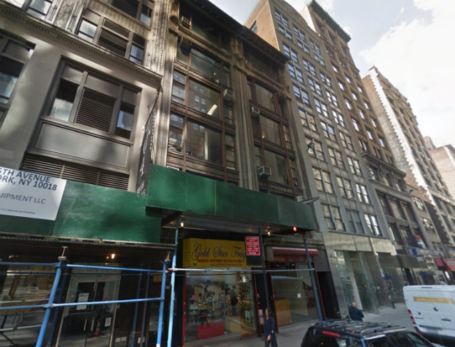 4 West 37th Street, image from Google Maps