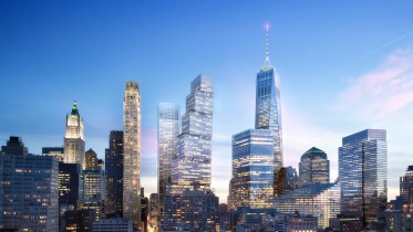 The new World Trade Center, image from Silverstein Properties