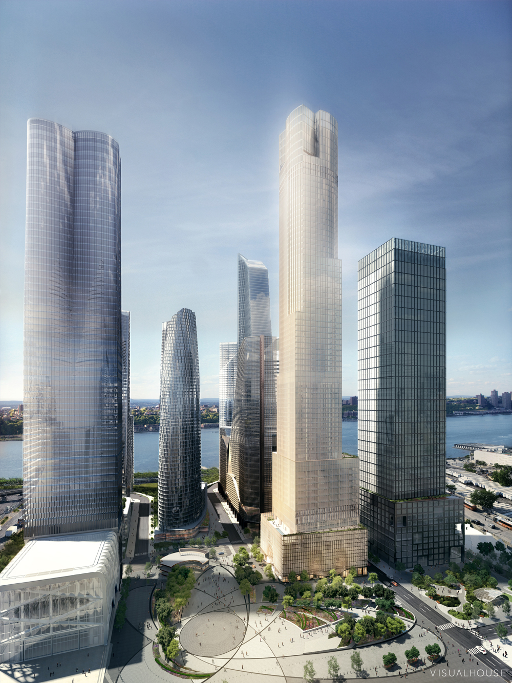 35 Hudson Yards, image by Visualhouse