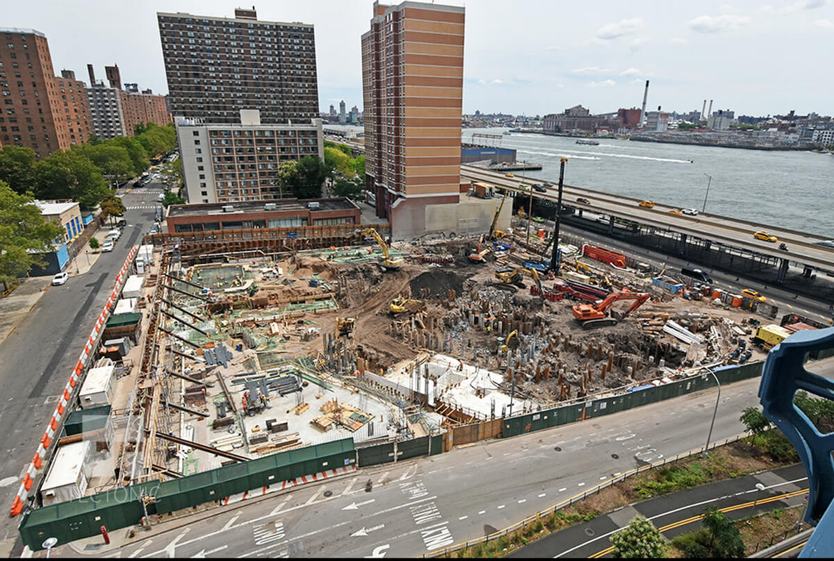 One Manhattan Square, photo by Tectonic