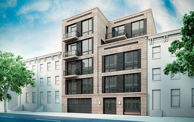 287 Pacific Street, rendering by Issac & Stern