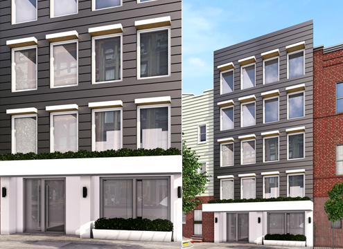 139 Meserole Street, rendering by Mortar Architecture + Development