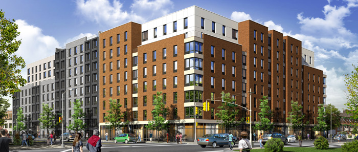 Rendering of 1755 Watson Avenue. Via Azimuth Development Group.