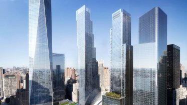 Rendering of the World Trade Center Performing Arts Center