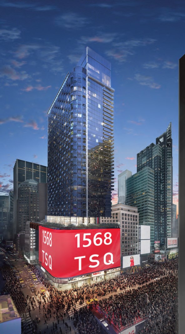 Rendering of 1568 Broadway. Credit: ArX Solutions