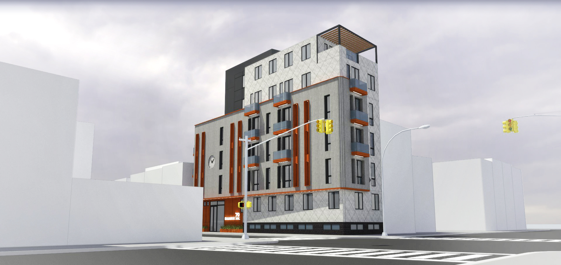 70 Bushwick Avenue, rendering by Input Creative Studio