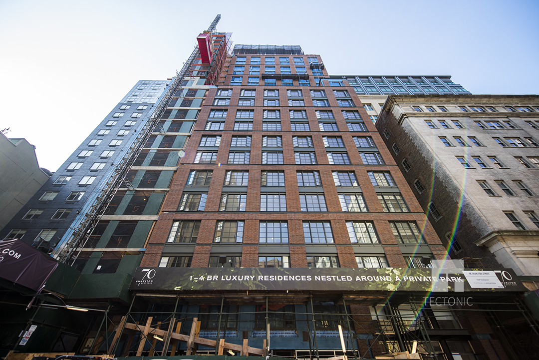 The front facade of 70 Charlton Street, photo by Tectonic