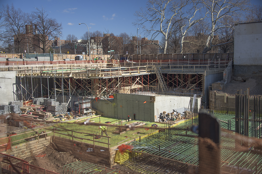 Construction at 199 Jay Street. Photo by Tectonic.