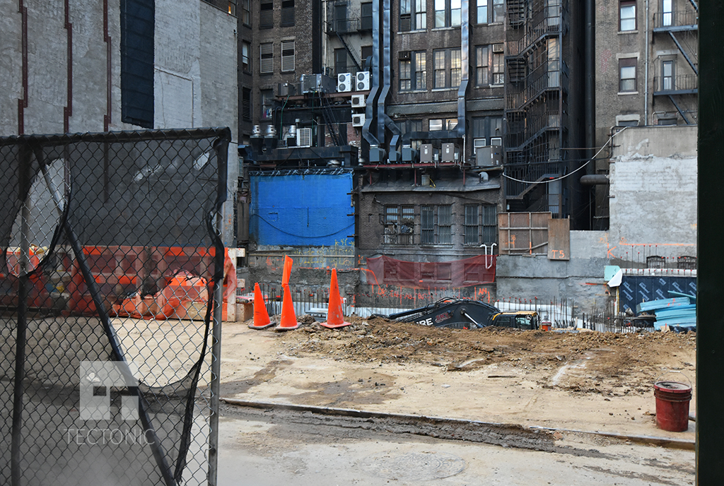 Work at 38 West 33rd Street. Photo by Tectonic.