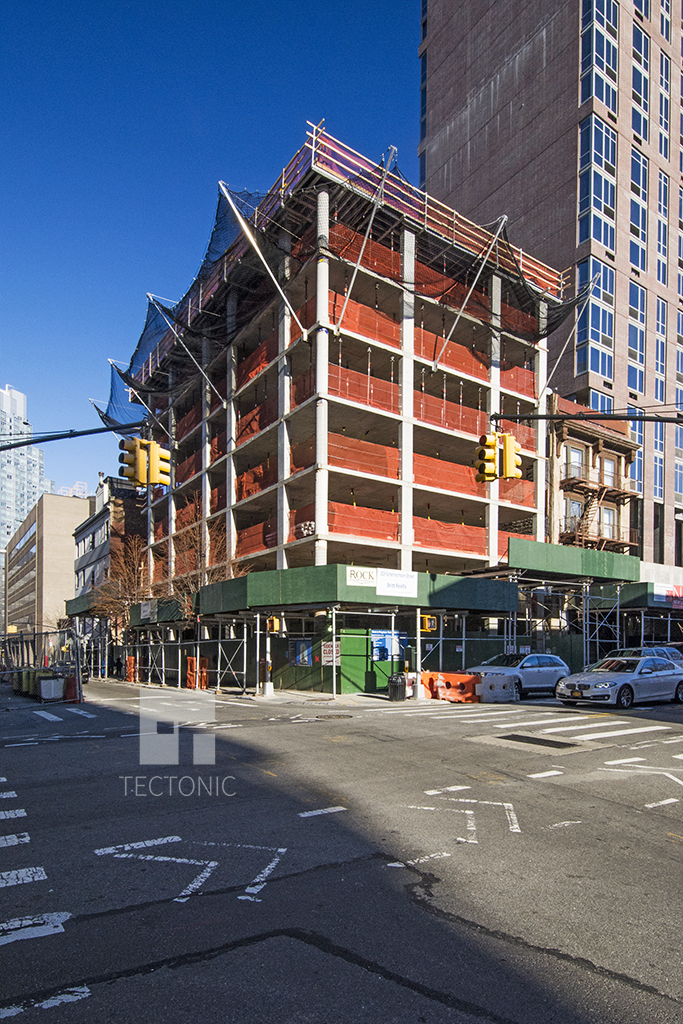 Construction at 319 Schermerhorn Street. Photo by Tectonic.