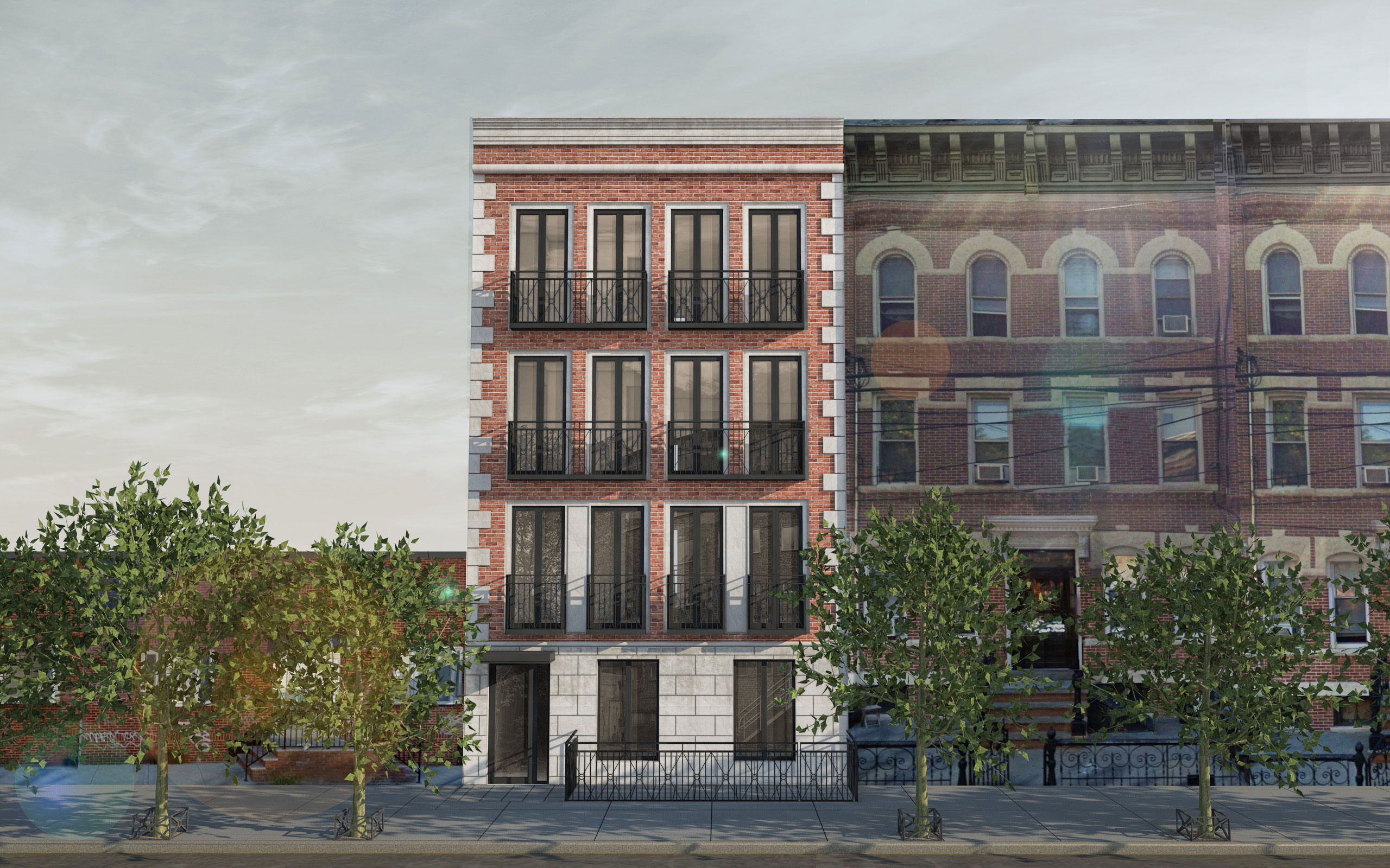 1728 Himrod Street, rendering by Input Creative Studio