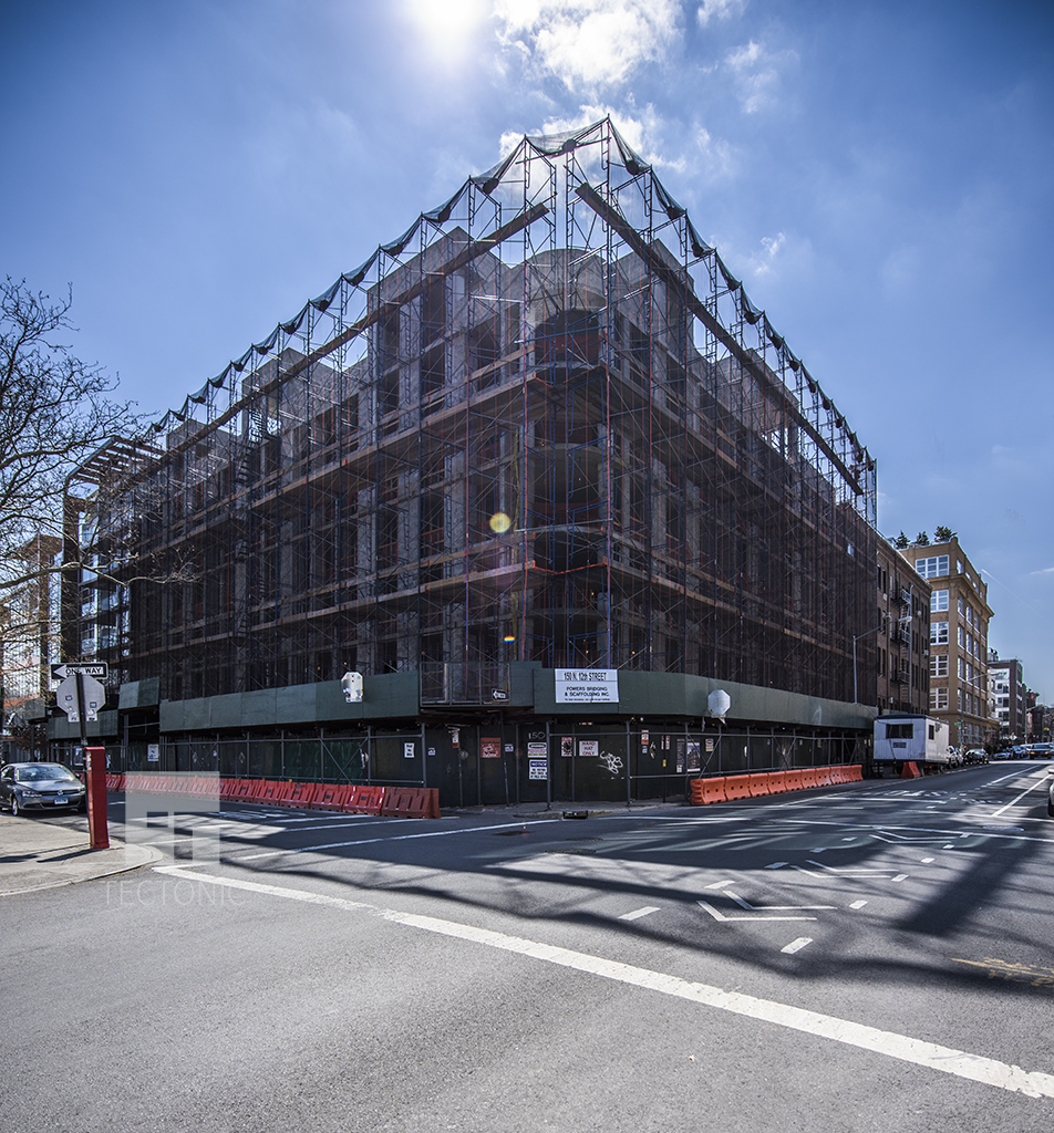 Construction at 150 North 12th Street. Photo by Tectonic