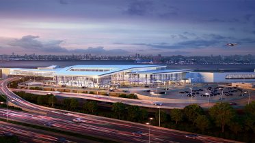 LGA Delta Terminal, Rendering courtesy of Governor Cuomo's Office