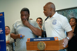 Photograph from announcement, via nyc.gov