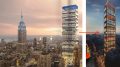 New design for possible supertall at 401 Seventh Avenue. Image by Vornado