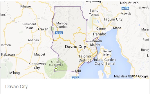 Davao City Map With Barangay Davao City Davao City Philippines Map ...