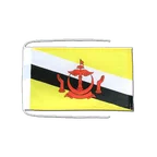 Brunei Flag with ropes 8x12"