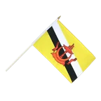 Brunei Hand Waving Flag 12x18"